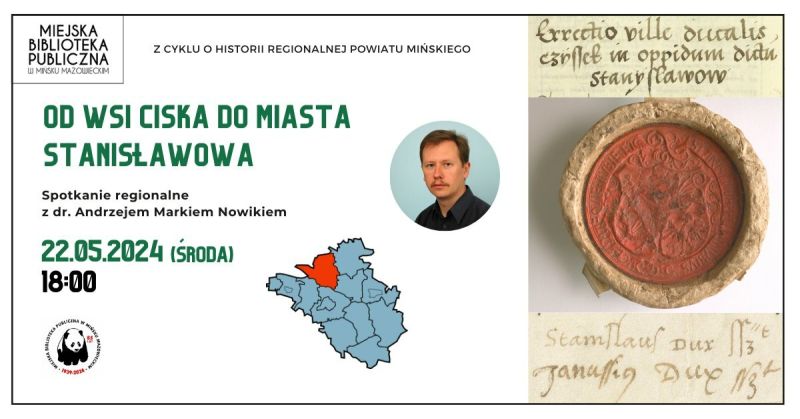 „Od wsi Ciska do miasta Stanisławowa” - spotkanie regionalne w MBP